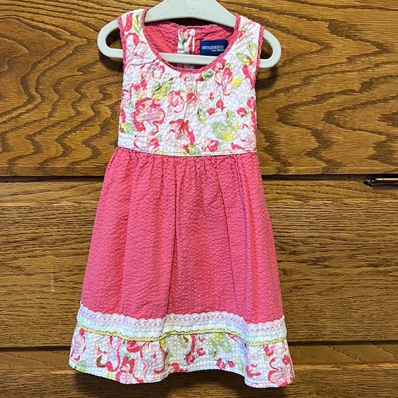 Excellent condition Oshkosh Genuine Kids seersucker dress | 24 months - Picture 1 of 6
